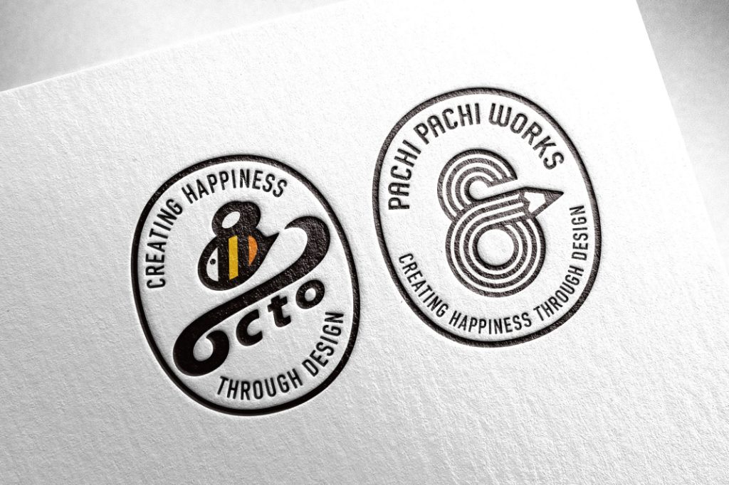 octo＆ぱちぱちワークス｜ロゴデザイン
